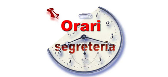 Variazione Orario di Ricevimento al Pubblico uffici di segreteria- Periodo estivo.